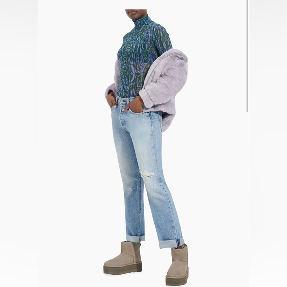 NWT UGG Mandy Faux Fur Hoodie. M - Picture 16 of 16